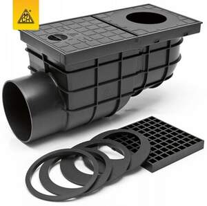 Дощоприймач DN 110, h-171 горизонтальне відведення Дощоприймач DN 110, h-171 горизонтальне відведення