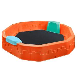 Пісочниця дитяча розбірна пластик Standart 150х150х25 см, артикул 1-040450 Пісочниця дитяча розбірна пластик Standart 150х150х25 см, артикул 1-040450